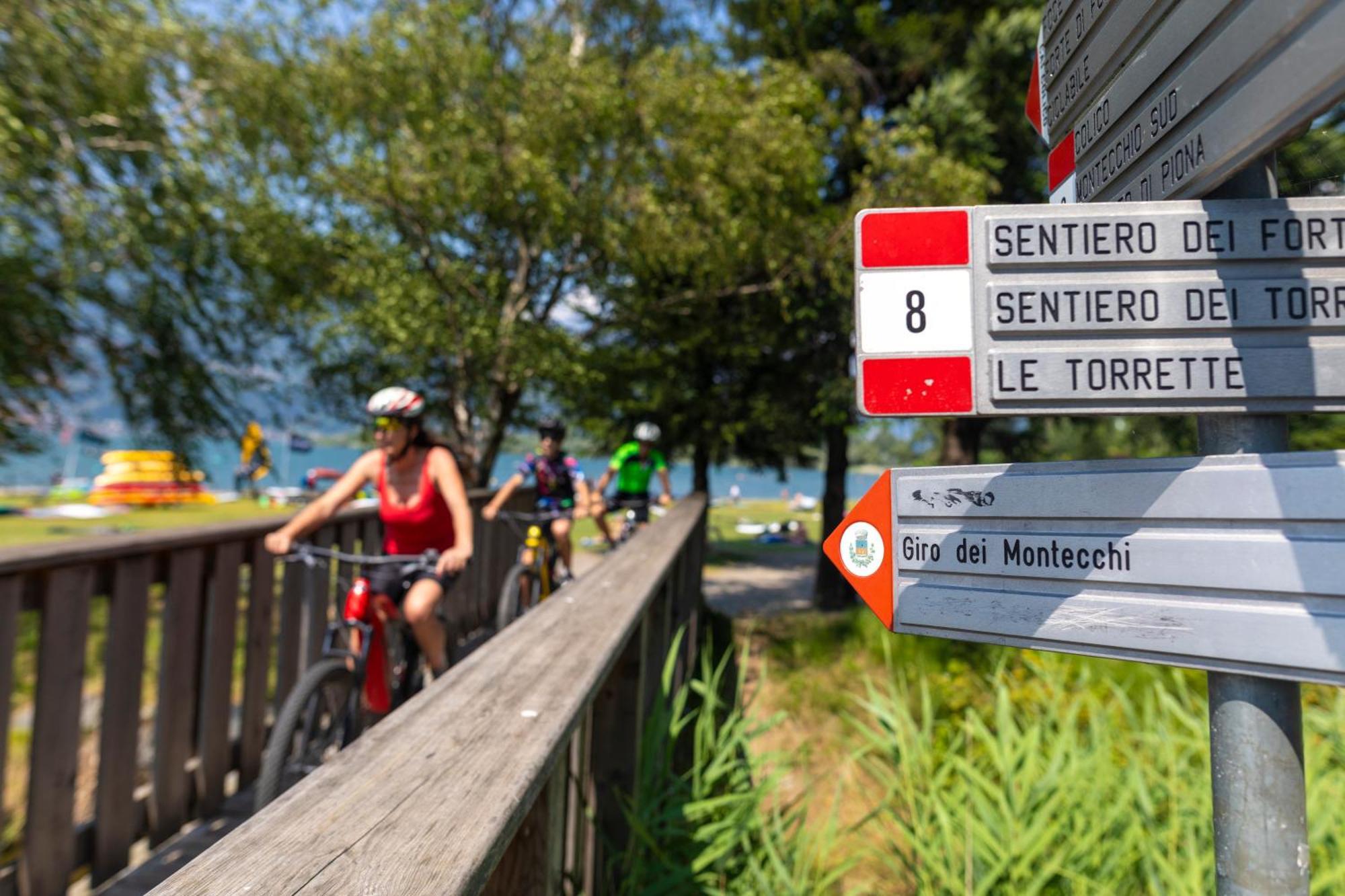 I Laghee Casette Breva E Tivano -Garden-Parking-Lake View - Bike Friendly Holiday House Colico Ngoại thất bức ảnh